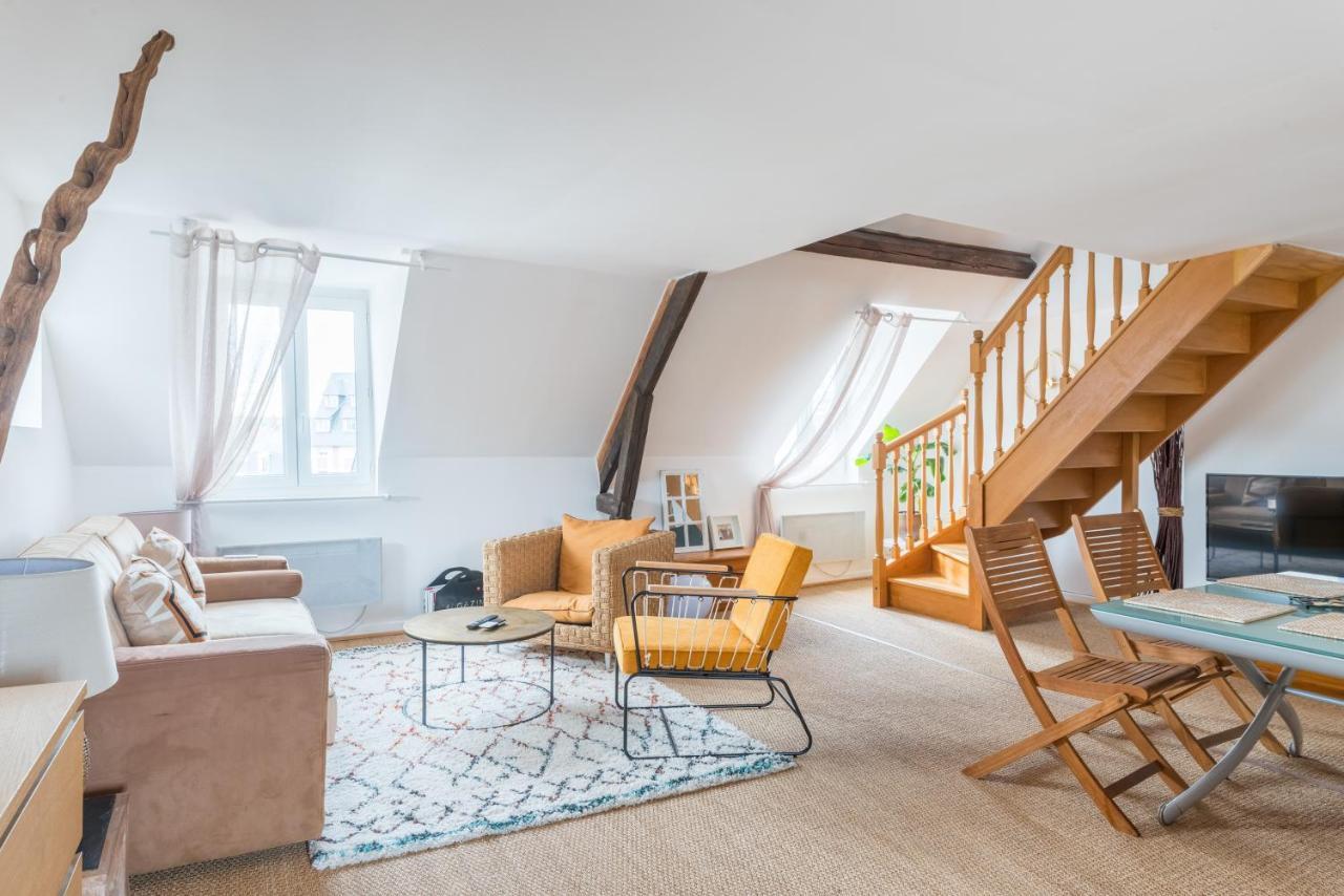 Le Teck Appartement Deauville Buitenkant foto